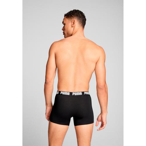 PUMA Herren Unterhose MEN EVERYDAY BASIC BOXER 2P M in Schwarz