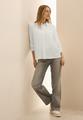 Strukturbluse L - Vanilla White