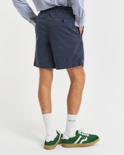 Sunfaded Regular Fit Shorts mit Kordelzug M - Evening Blue