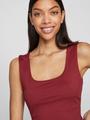 VIKENZA U-NECK S/L TANK TOP REV - NOOS XXL Eng anliegend - Cabernet