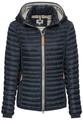 Leichte Steppjacke aus recyceltem Polyamid Blau 44