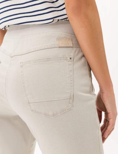 Style Pamina Fun 24 Einschubtaschen vorn, Aufgesetzte Gesäßtaschen, Schlupf - Sand