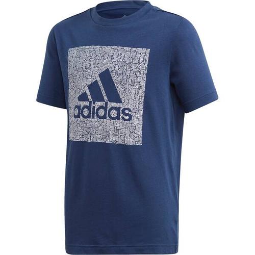adidas Jungen Must Haves Badge of Sport T-Shirt 116 in Blau