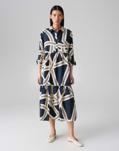 Printkleid "Werano Lane" - Blau / 44