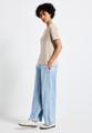 Strick-Look T-Shirt 42 - Moonstone Sand