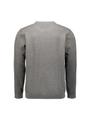 Pullover Crewneck 2 Coloured Melange XXL Regular Fit - Grey Melange