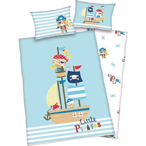 Babybettwäsche »Little Pirate«, Baby Best, mit niedlichem Motiv