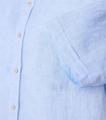 Leinenhemd XL Casual Fit Short - Blau