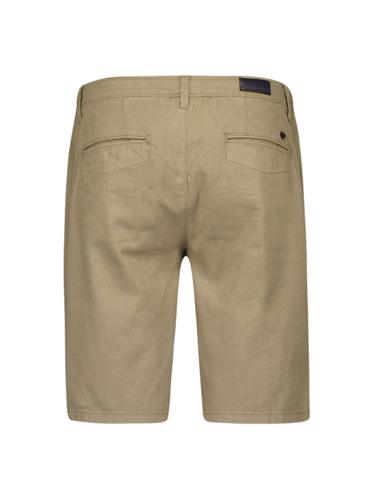Short With Linen Garment Dyed Beige XXXL