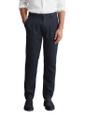 Leinenhose Modell OSBY jogger pleats 32 30 Tapered Fit - Dark Navy