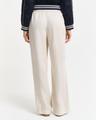 Relaxed Fit Leinenmix Pull-On Hose 38 - Putty