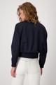 Jacke mit doppeltem Saum 40 - Deep Ocean