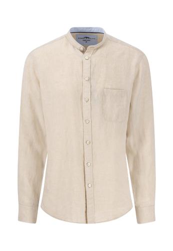 Premium Linen, Stand-Up, 1/1 Beige XXL