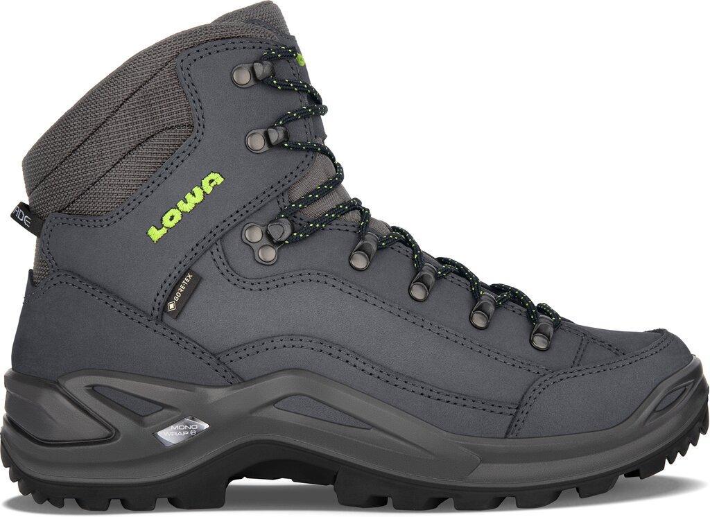 LOWA Herren Multifunktionsstiefel Herren Wanderschuhe Renegade GTX Mid 46 in Blau