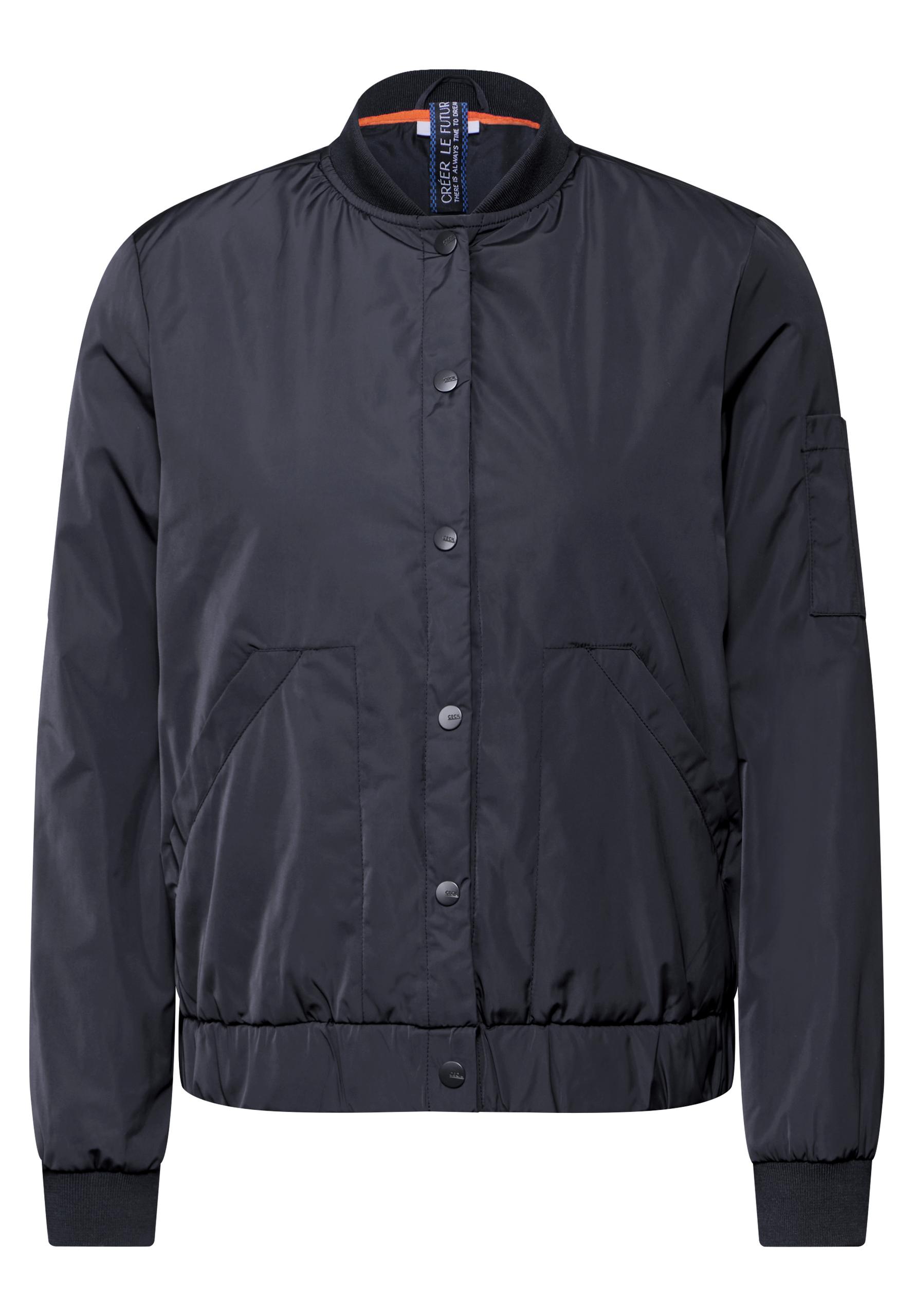 Blouson mit Knopfleiste S - Dark Navy Blue