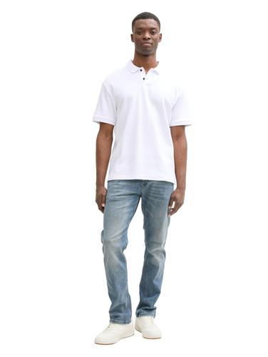 Relaxed Fit Poloshirt XXL Relaxed Fit - White