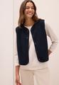 Weste in Wolloptik XL - Urban Dark Blue