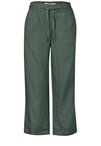 Leinen Culotte 34/7/8 Hosen - Garden Green