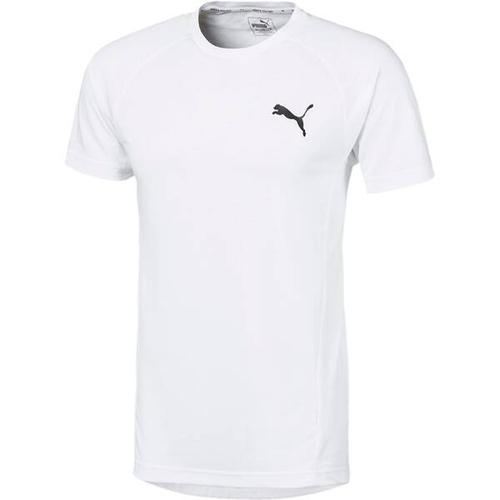 PUMA Lifestyle - Textilien - T-Shirts Evostripe Tee T-Shirt L in Weiß