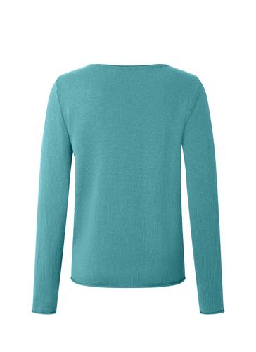 Pullover Rundhals 1/1 Arm 46 Regular Fit - Glacier Green
