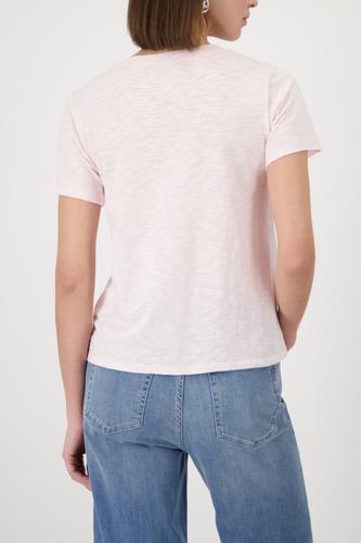 T-Shirt mit Strasssteinen 44 - French Rose