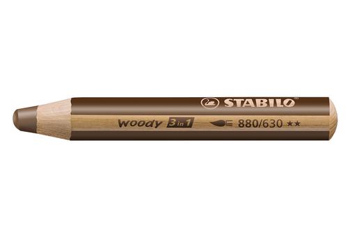Buntstift 'woody 3 in 1'