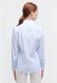 Bluse Jacquard Langarm Blau 40/Langarm