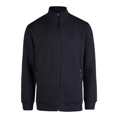 BASIC Sweat-Jacke - Navy - Gr: XS
