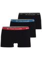 TOM TAILOR Herren Pants 3er Pack M - Schwarz-dunkel-uni
