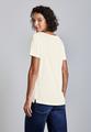 Basic T-Shirt in Unifarbe 36 - Off White