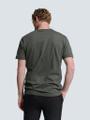 T-Shirt Crewneck Slub Grau XL