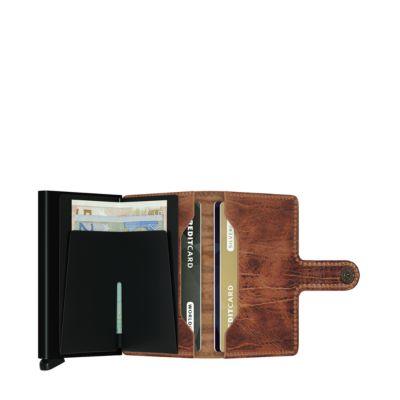 Secrid Kartenetui Portemannaie Miniwallet RFID Braun
