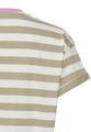 T-Shirt aus Organic Cotton S Regular Fit - Straw Stripes