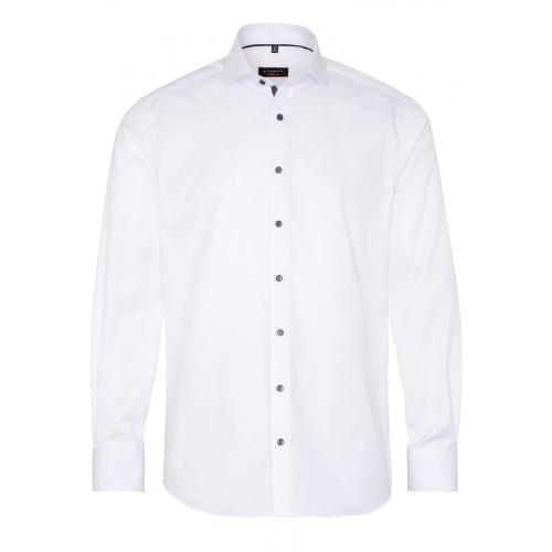 Cover Shirt Twill Langarm 42/Langarm - 65cm MODERN FIT - Weiß