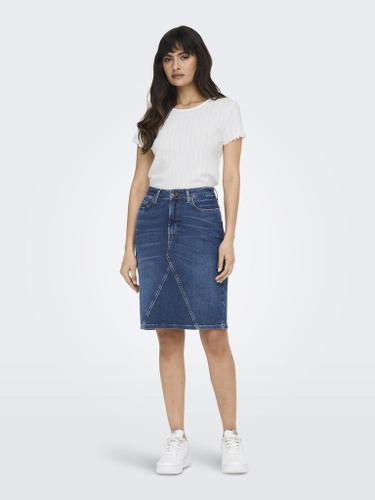 ONLCARLOTTA S/S TOP JRS NOOS XS Enger Schnitt - White