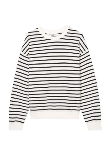Streifen-Sweatshirt oversize L