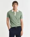Poloshirt aus Modalmischung Grün L