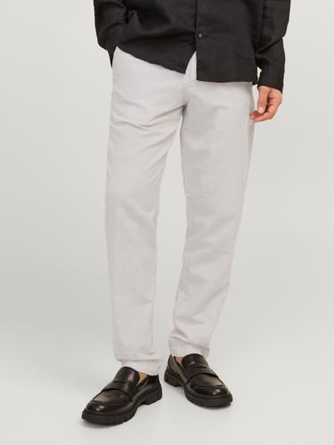 JPSTACE SUMMER LINEN BLEND CHINO PANT SN 34/32 Verjüngt - Crockery