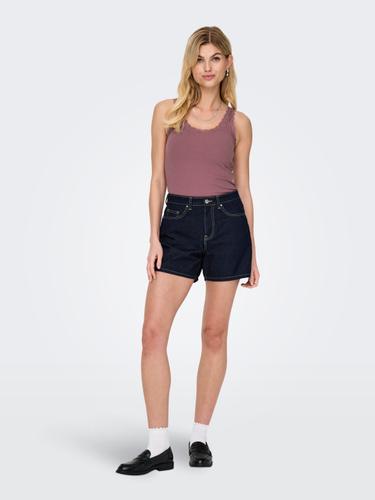 ONLSARA SHARAI LACE TANK TOP JRS NOOS XS Normal geschnitten - Rose Brown