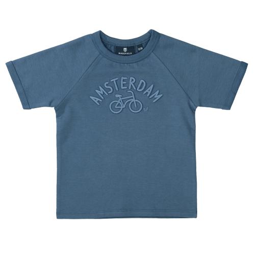 Kn.-T-Shirt 104/110 - Night Blue