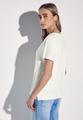 Shirt in Unifarbe 36 - Off White