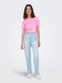 ONLONLY S/S TEE JRS NOOS XS Normal geschnitten - Sachet Pink