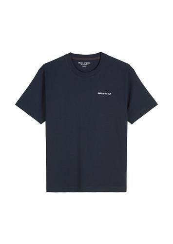 T-Shirt relaxed Blau XXL