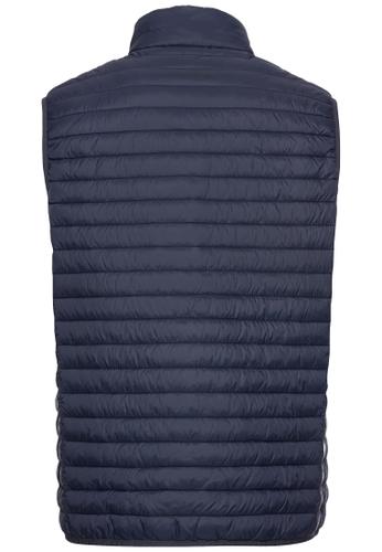 Steppweste aus recyceltem Polyamid Blau 54