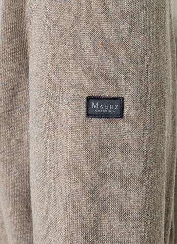 Pullover V-Ausschnitt 1/1 Arm Beige