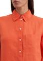 Leinenbluse regular 34 Regular Fit - Burnt Red
