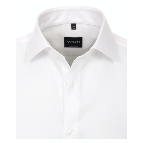 Twill Hemd uni 001880 41 VM - Weiss