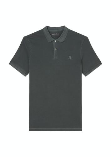 Poloshirt Piqué shaped Grau 3XL