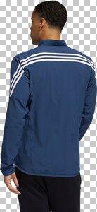 ADIDAS Herren Trainingsjacke "Aeroready 3-Stripes Jacket" M in Blau
