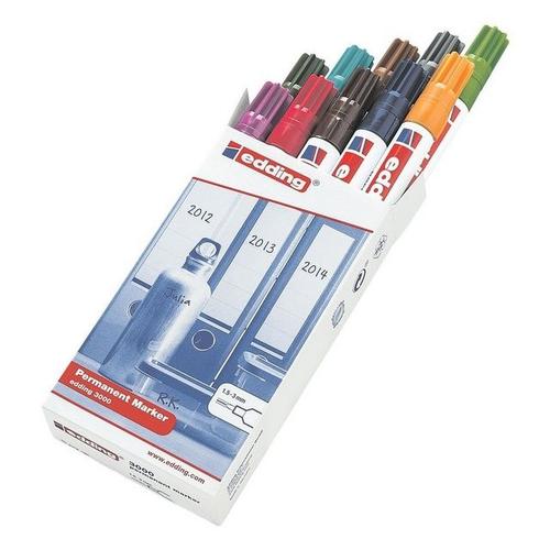 EDDING 10er Pack Permanent-Marker »3000«
